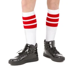 14 Inch Striped Tube Socks