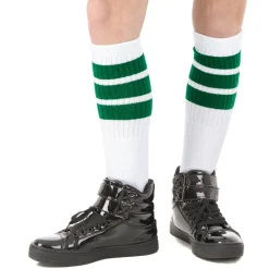 22 Inch Striped Tube Socks