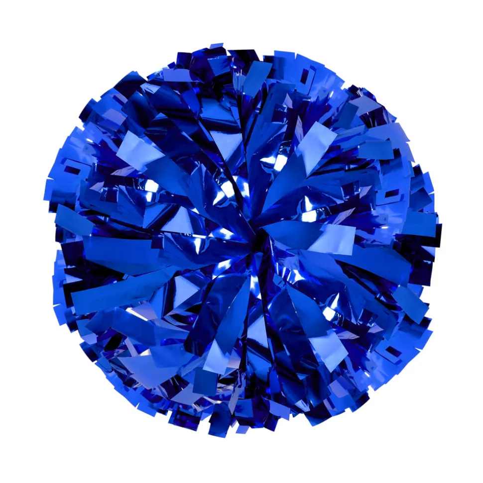 Just For Kix 6" Solid Metallic Pom – High-Energy, Lightweight Cheer & Dance Pom (Sold Individually)
