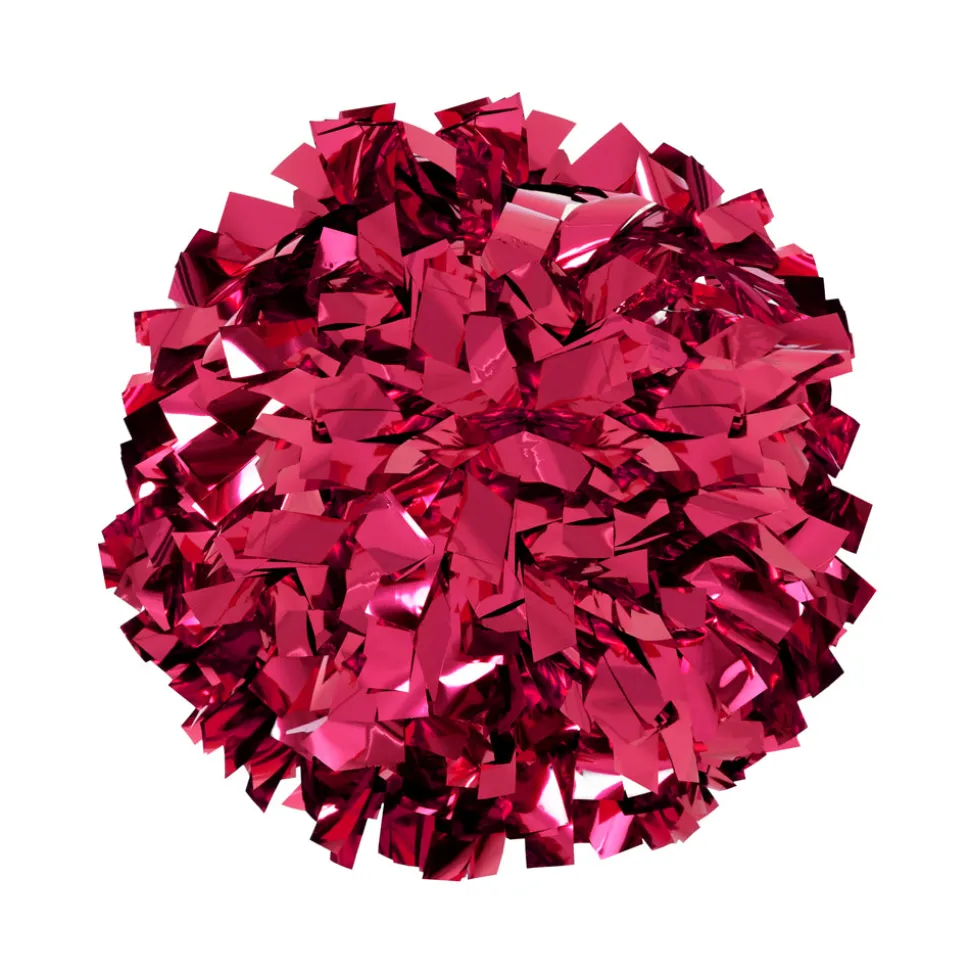 Just For Kix 6" Solid Metallic Pom – High-Energy, Lightweight Cheer & Dance Pom (Sold Individually)