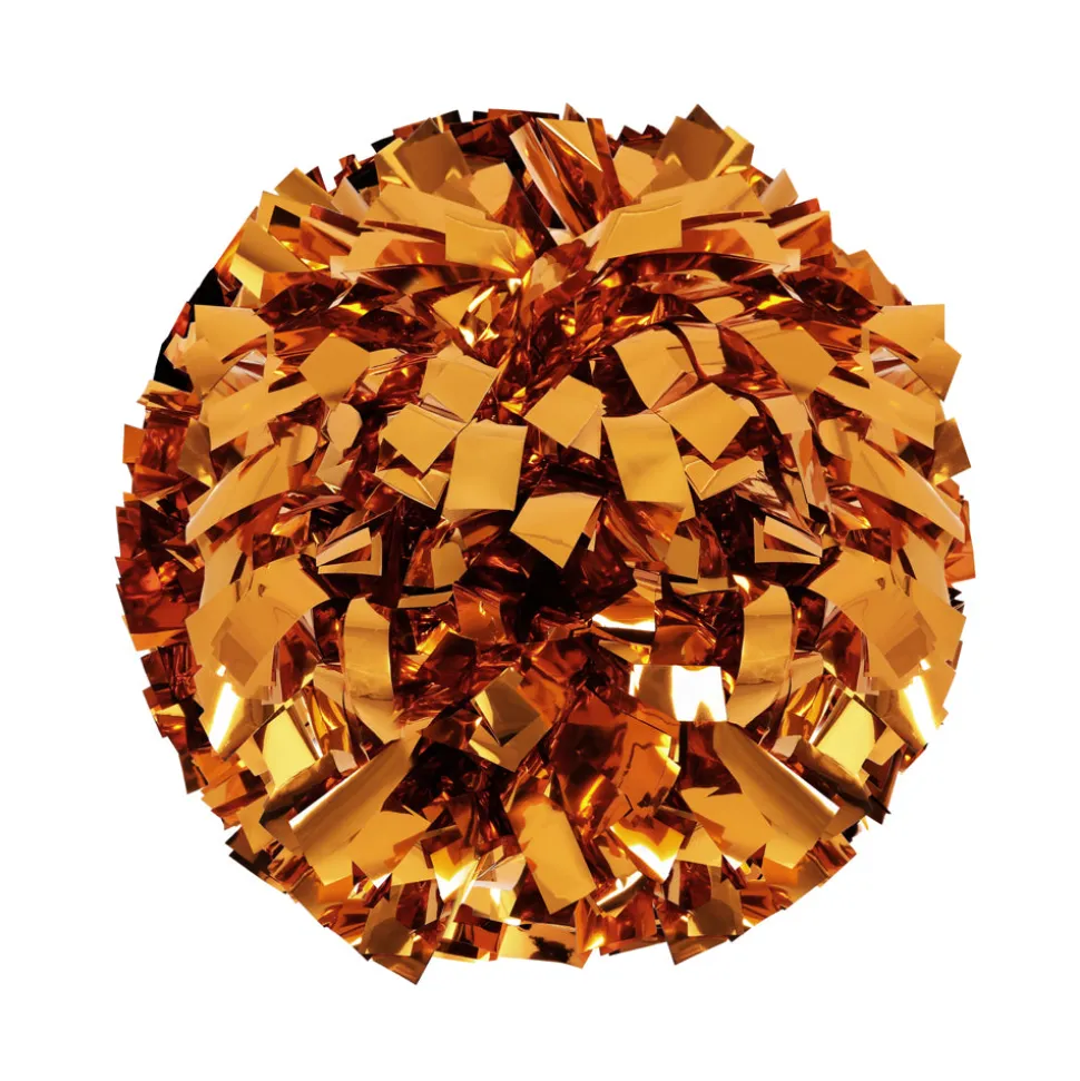 Just For Kix 6" Solid Metallic Pom – High-Energy, Lightweight Cheer & Dance Pom (Sold Individually)