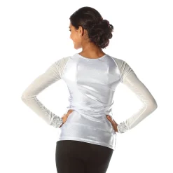 Kids Sequin Baseball Top