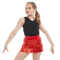 Kids Sequin Skort