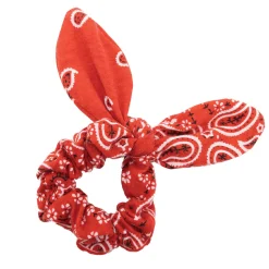 Knotted Bow Bandana Hair Scrunchie