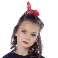 Knotted Bow Bandana Hair Scrunchie