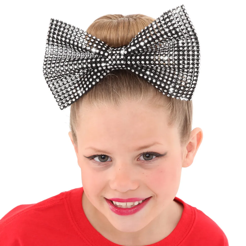 Large Rhinestone Bow