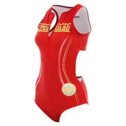 Lifeguard Zipper Front Leotard