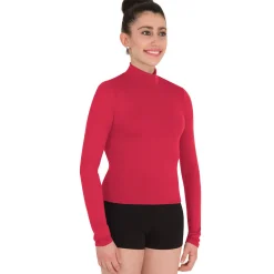Long Sleeve High Neck Pullover