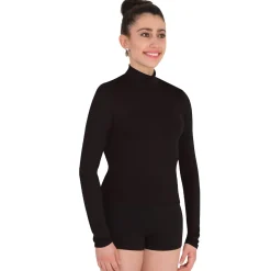 Long Sleeve High Neck Pullover