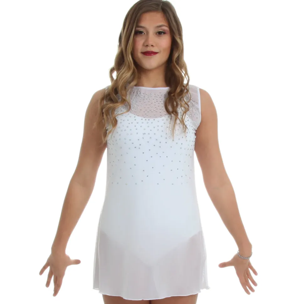 Mesh Rhinestone Dress