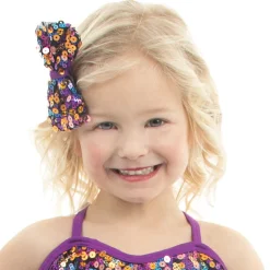 Multi Sequin Bow