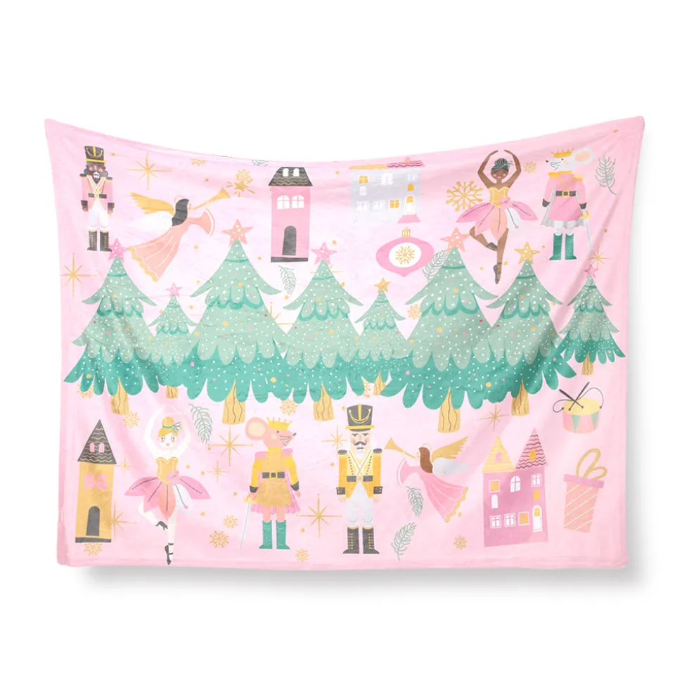 Nutcracker Ballet Dance Blanket