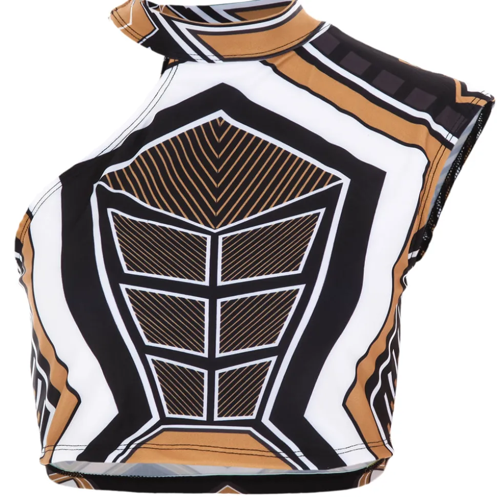 One Shoulder Crop Top -Egyptian