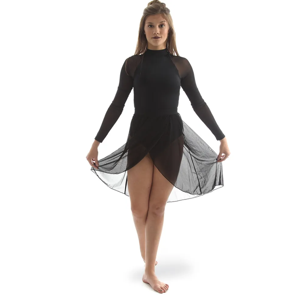 Overlap Mesh Skirt