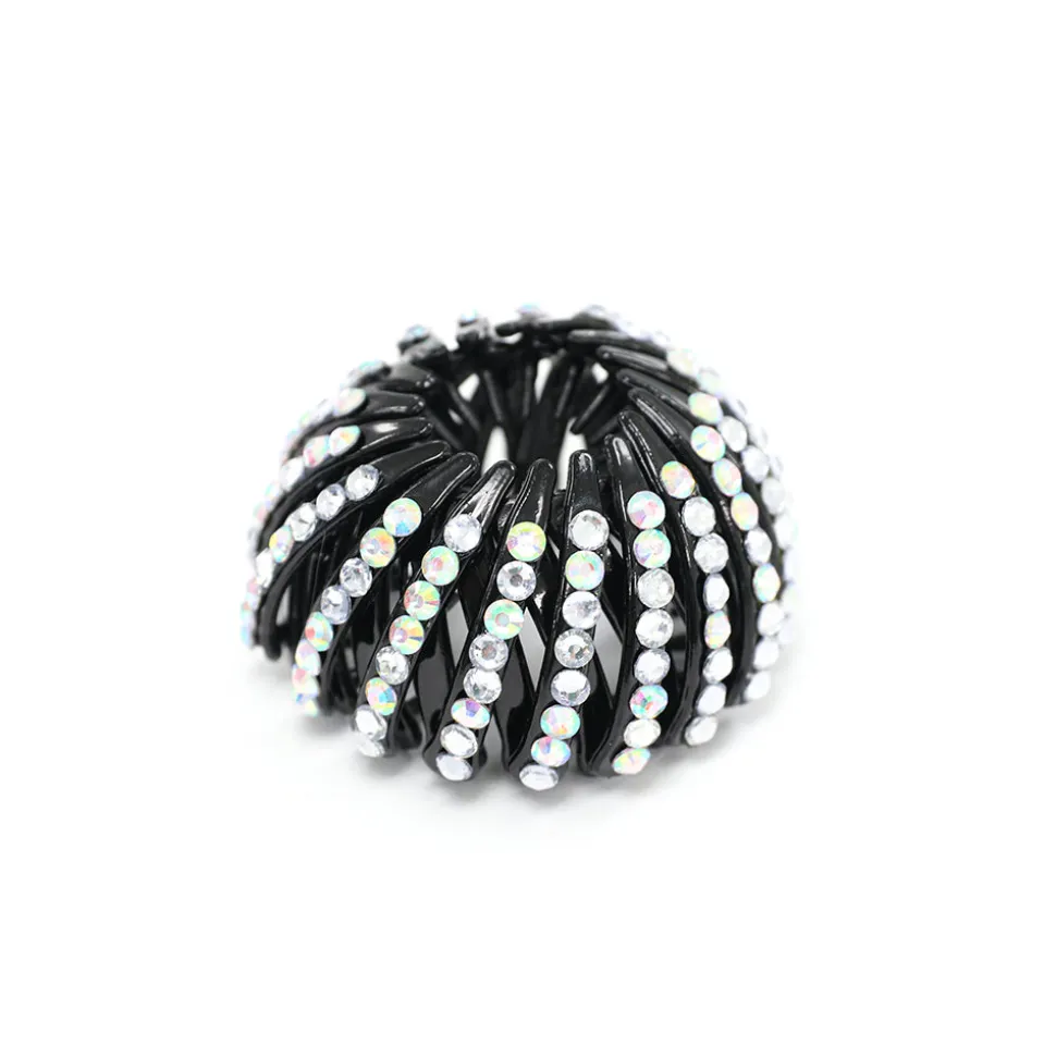 Plastic Rhinestone Pony Holder