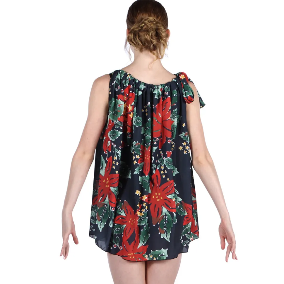 Poinsettia Christmas Dress