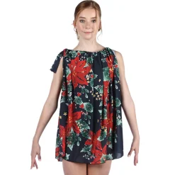 Poinsettia Christmas Dress