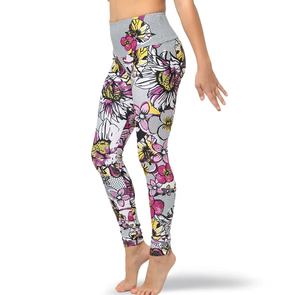 Polkadot Floral Leggings