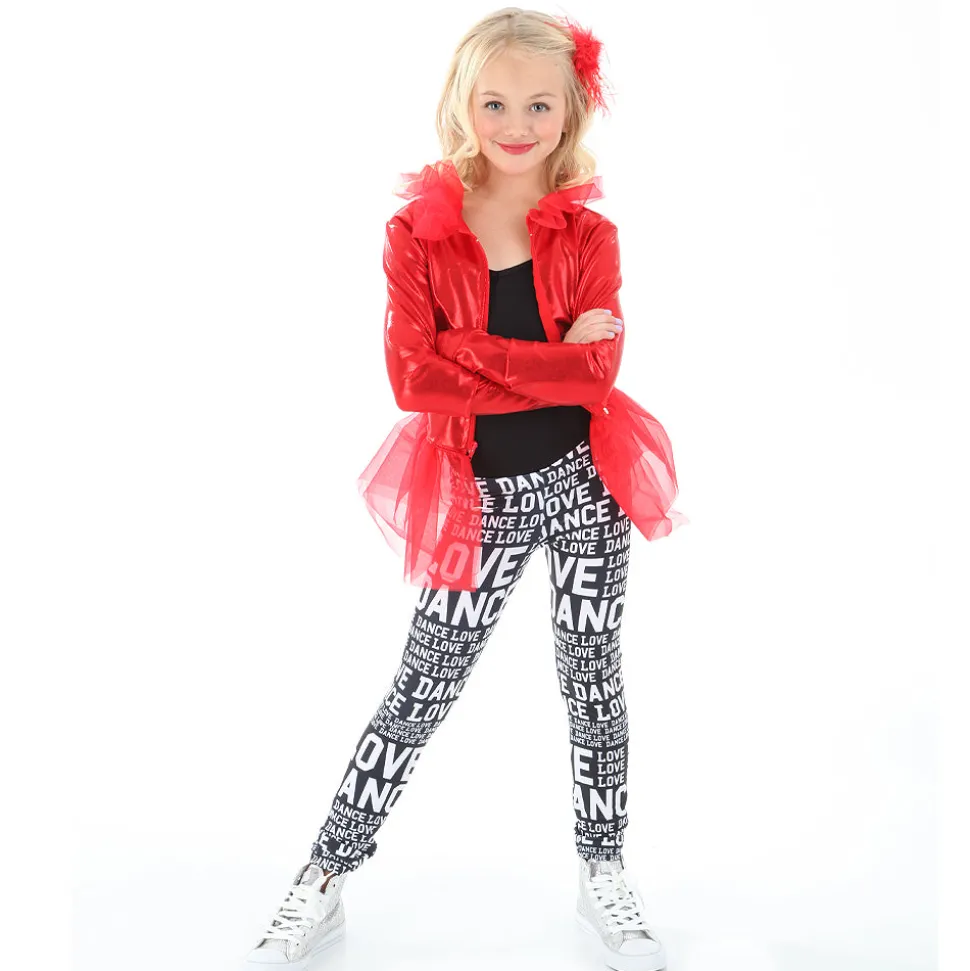 Red Peplum Party Jacket