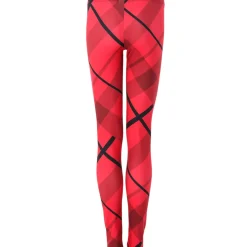 Red Plaid Legging