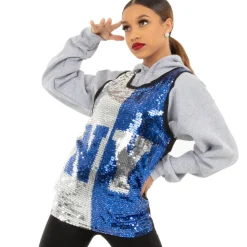 Sequin Basketball Jersey