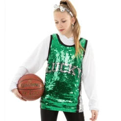 Sequin Basketball Jersey