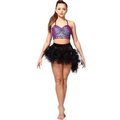Sequin Cami Bra