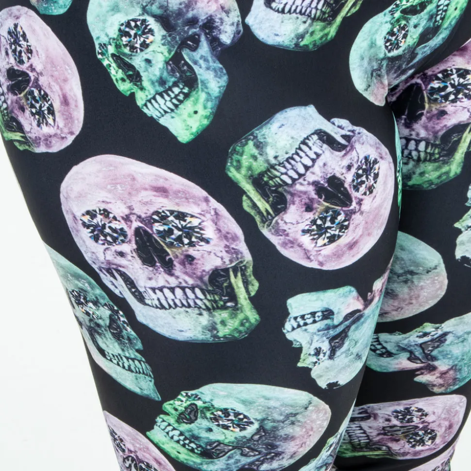 Skull Diamond Adult Legging