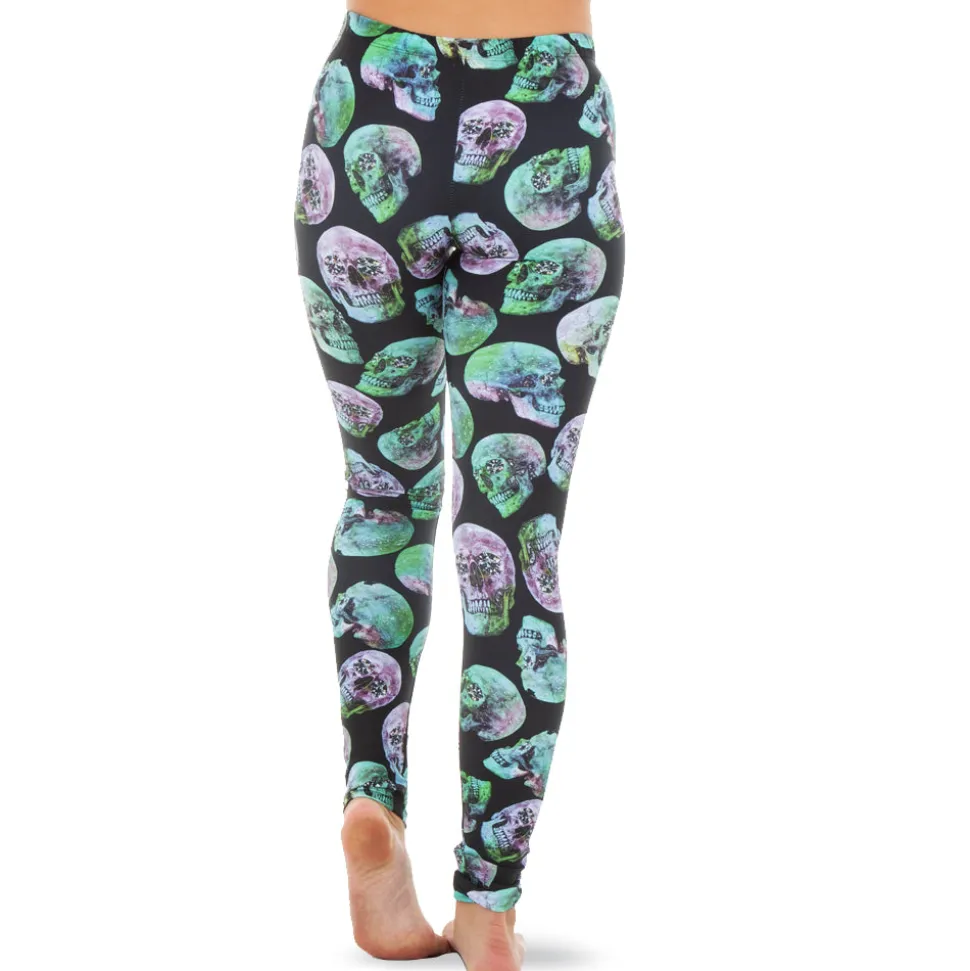 Skull Diamond Adult Legging