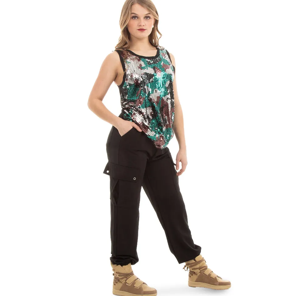 Sound Off Sequin Tank