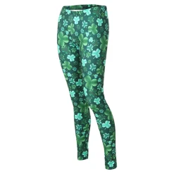 St Patrick's Day Clover Leggings