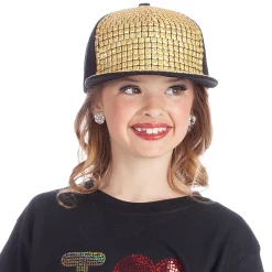 Studded Flat Bill Cap