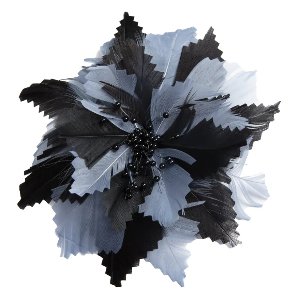 Two Tone Flower Hair Clip