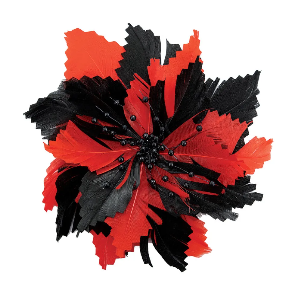 Two Tone Flower Hair Clip