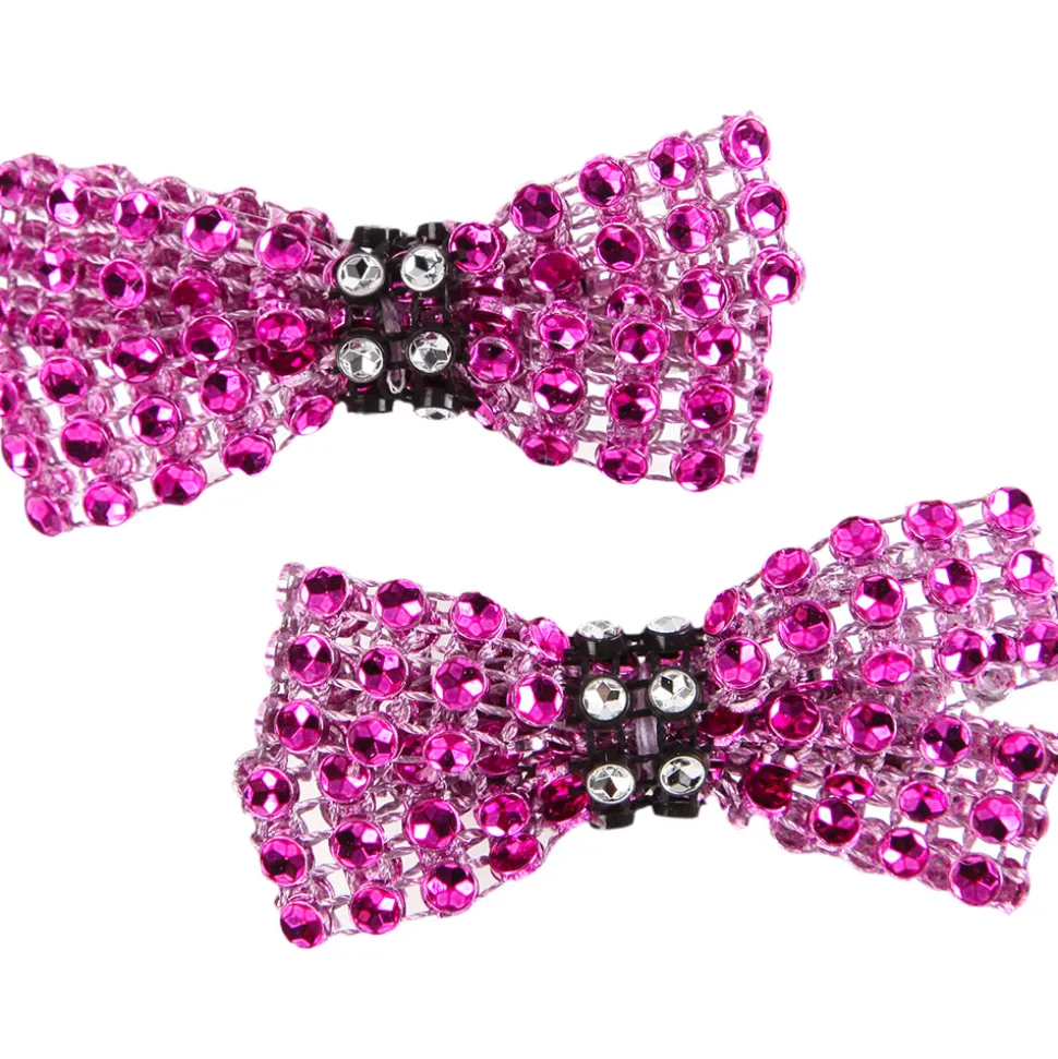 Two Tone Small Rhinestone Clips