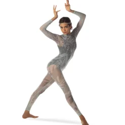 Whimsical Mesh Unitard