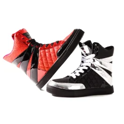 Youth Alexandra Glitter High Top Sneaker