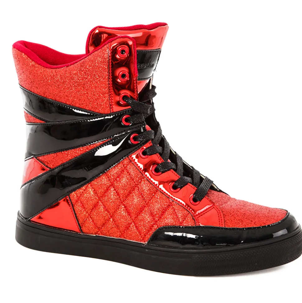 Youth Alexandra Glitter High Top Sneaker