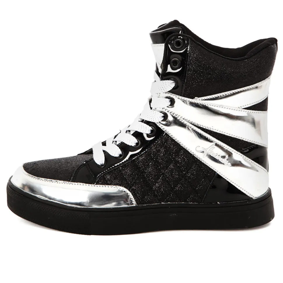 Youth Alexandra Glitter High Top Sneaker