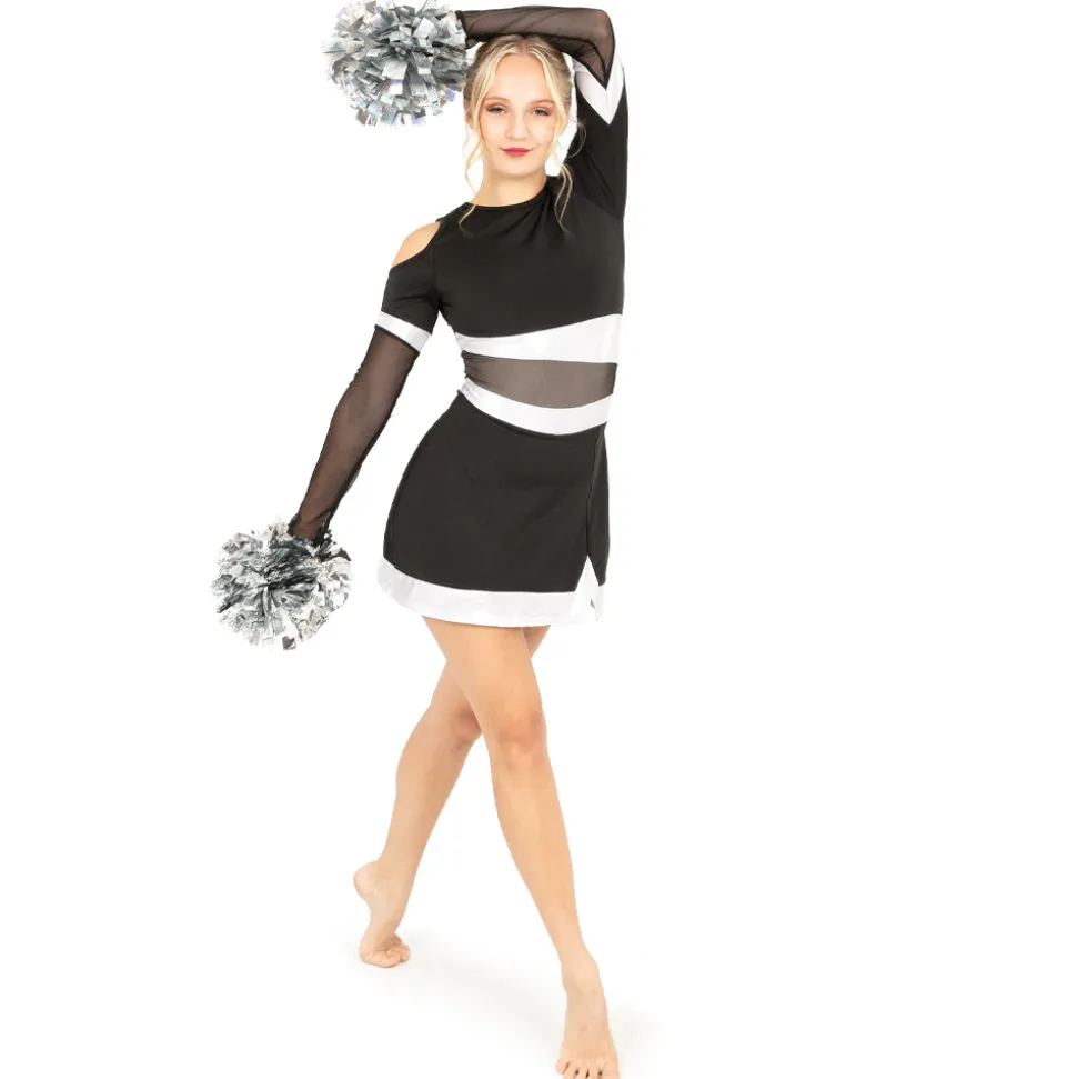 Youth Asymmetrical All Star Cheer Skort Dress