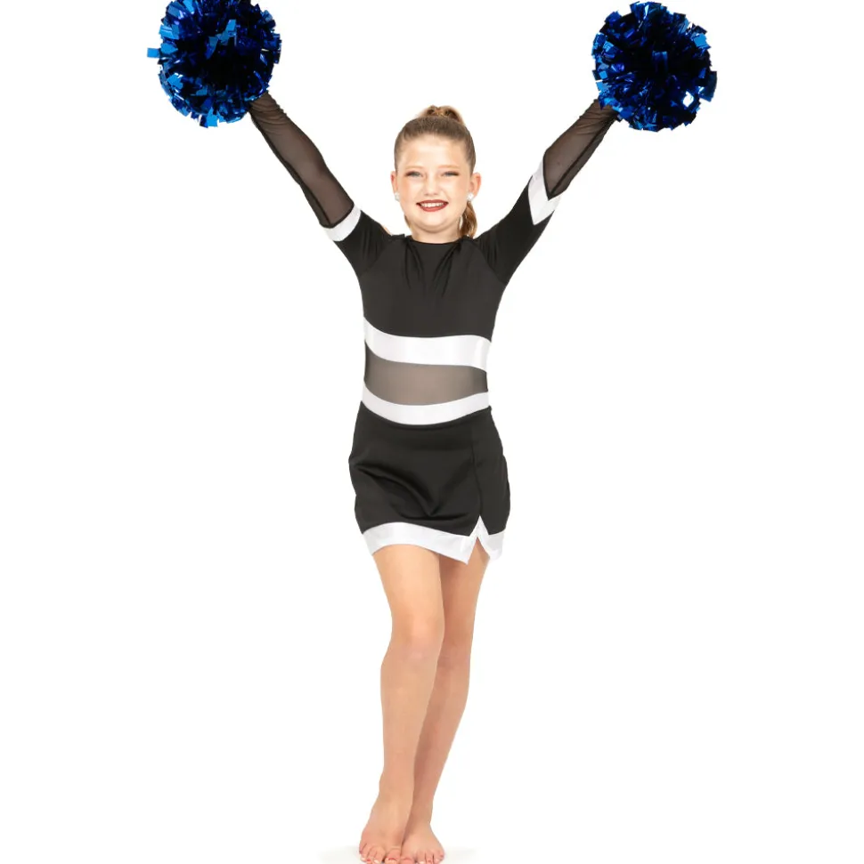 Youth Asymmetrical All Star Cheer Skort Dress