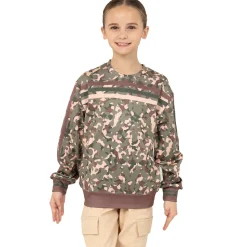 Youth Camo Crewneck