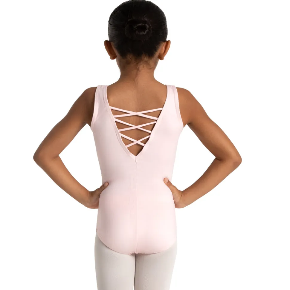 Youth Capezio Lace Back Tank Leotard