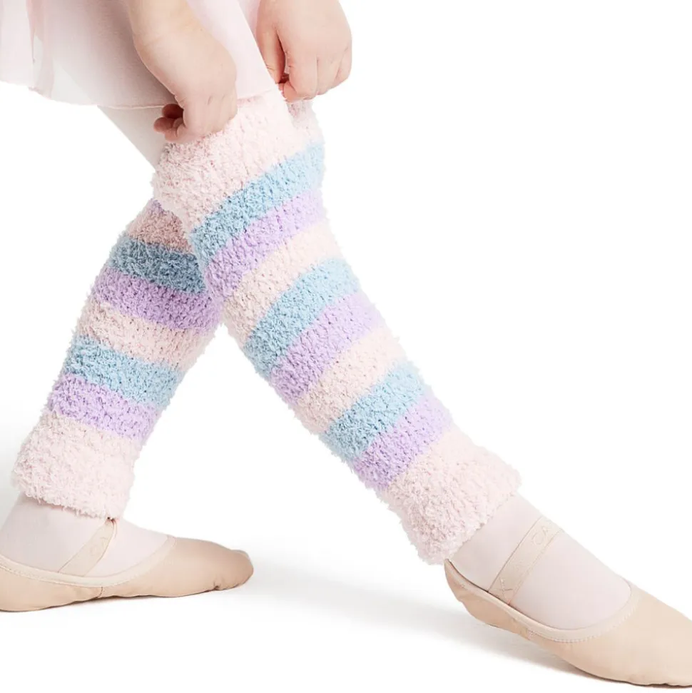 Youth Capezio 12" Stripe Legwarmer