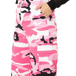 Youth Cargo Parachute Wide Leg Cinched Pants