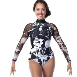 Youth Clara Raglan Mesh Leotard