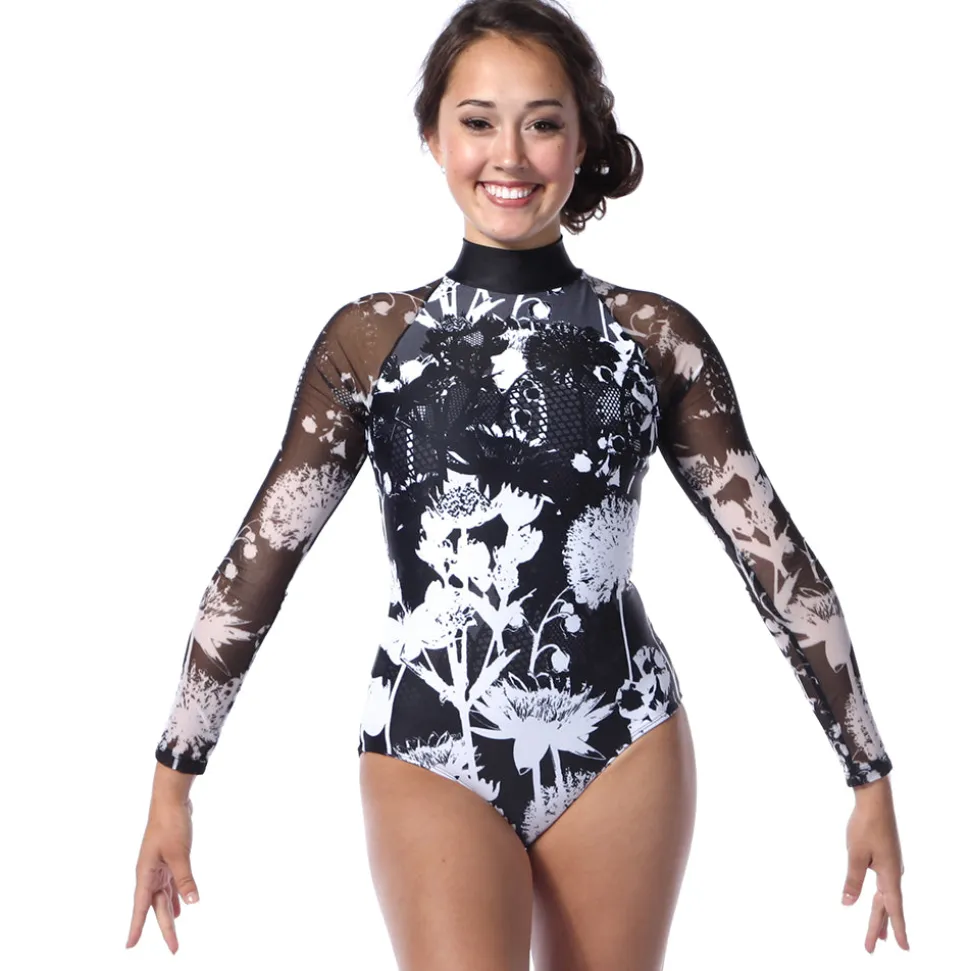 Youth Clara Raglan Mesh Leotard