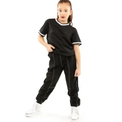 Youth Contrast Stitch Elastic Joggers