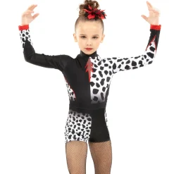 Youth Dalmatian Diva Biketard