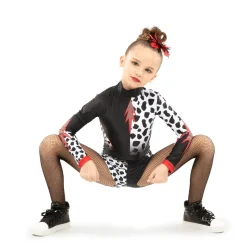 Youth Dalmatian Diva Biketard